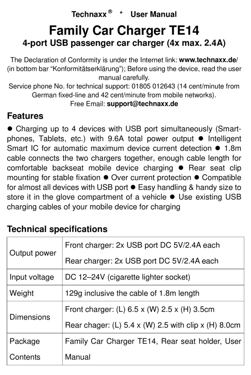 Technaxx TE14 user manual