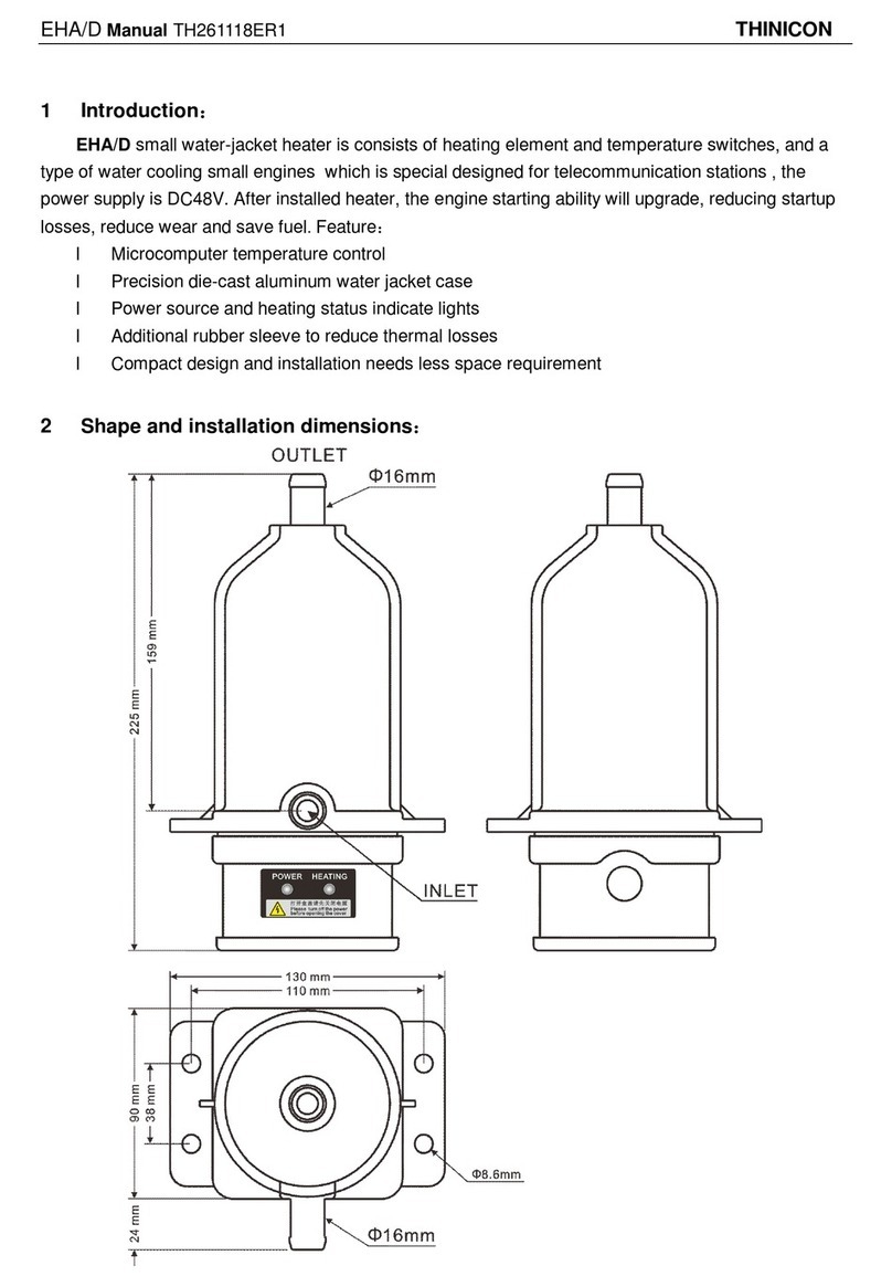 Thinicon EHA/D1005 user manual