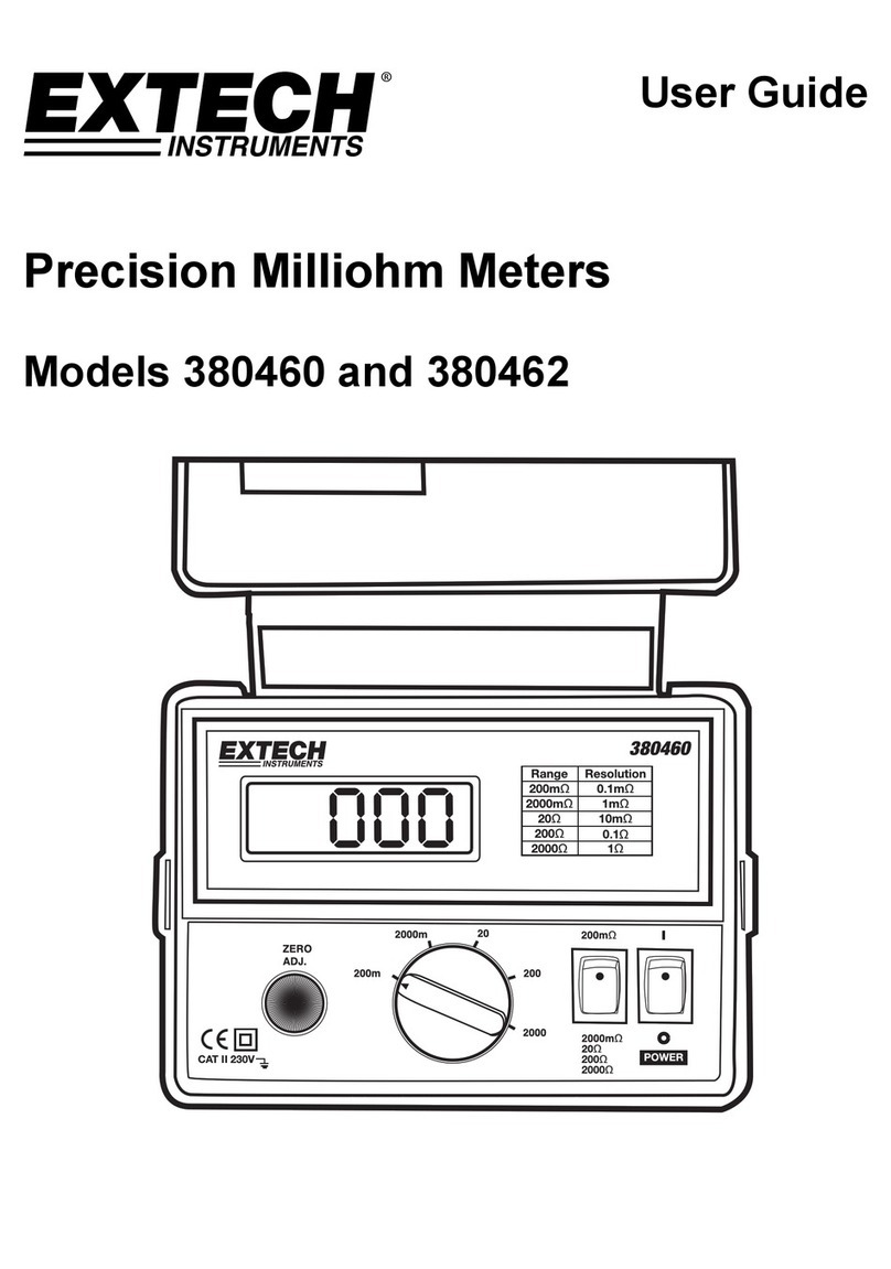 Extech Instruments 380460 User manual