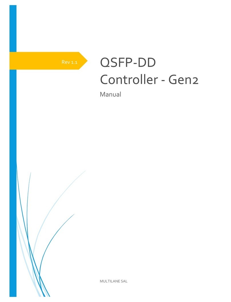 MULTILANE QSFP-DD User manual