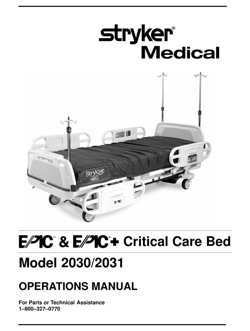 Stryker Epic+ Operation manuals