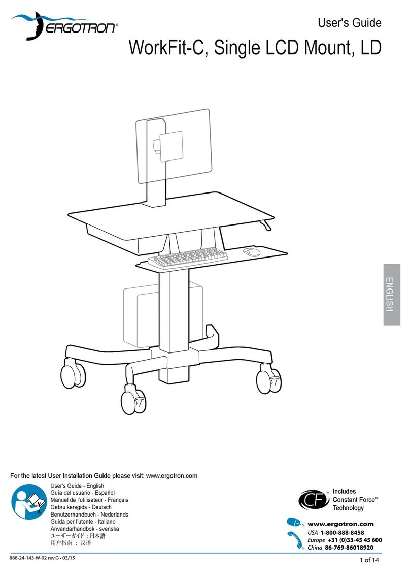 Ergotron 24-215-085 User manual