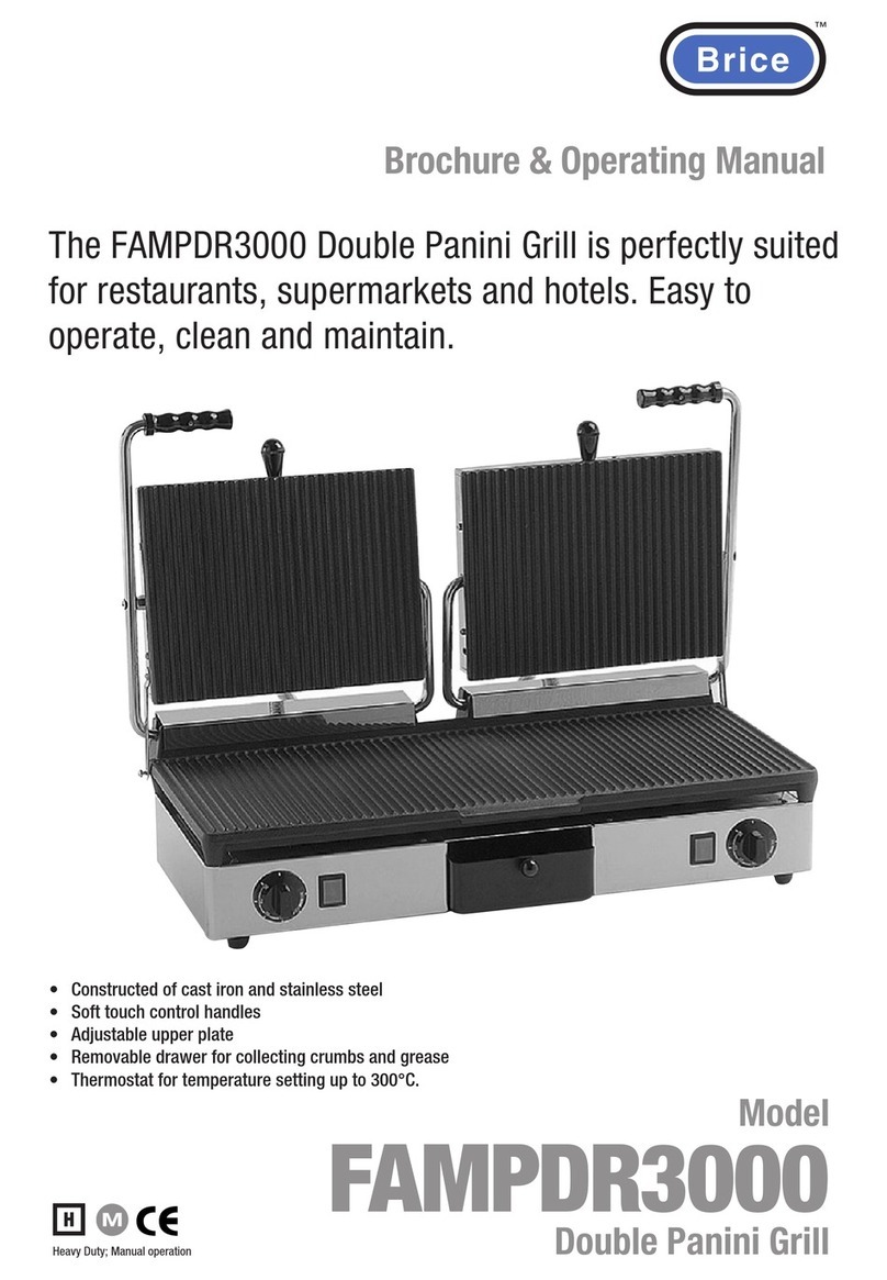 Brice FAMPDR3000 Brochure & Operating Manual