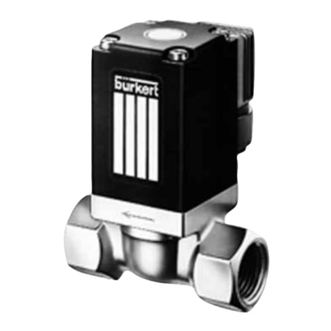 Burkert 0290 User manual