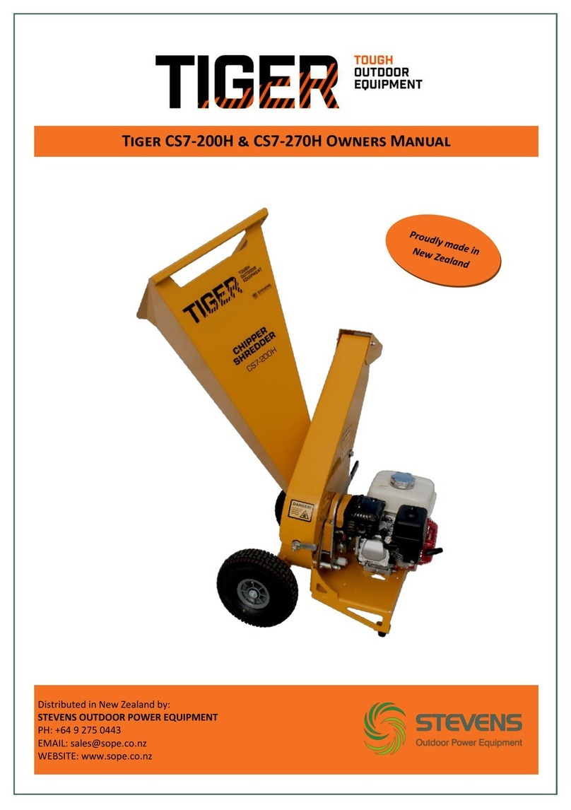Tiger CS7-200H owner's manual