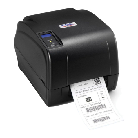 TSC TA210 User manual
