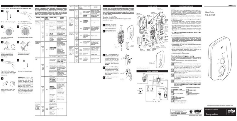 Mira Elate J95N User manual