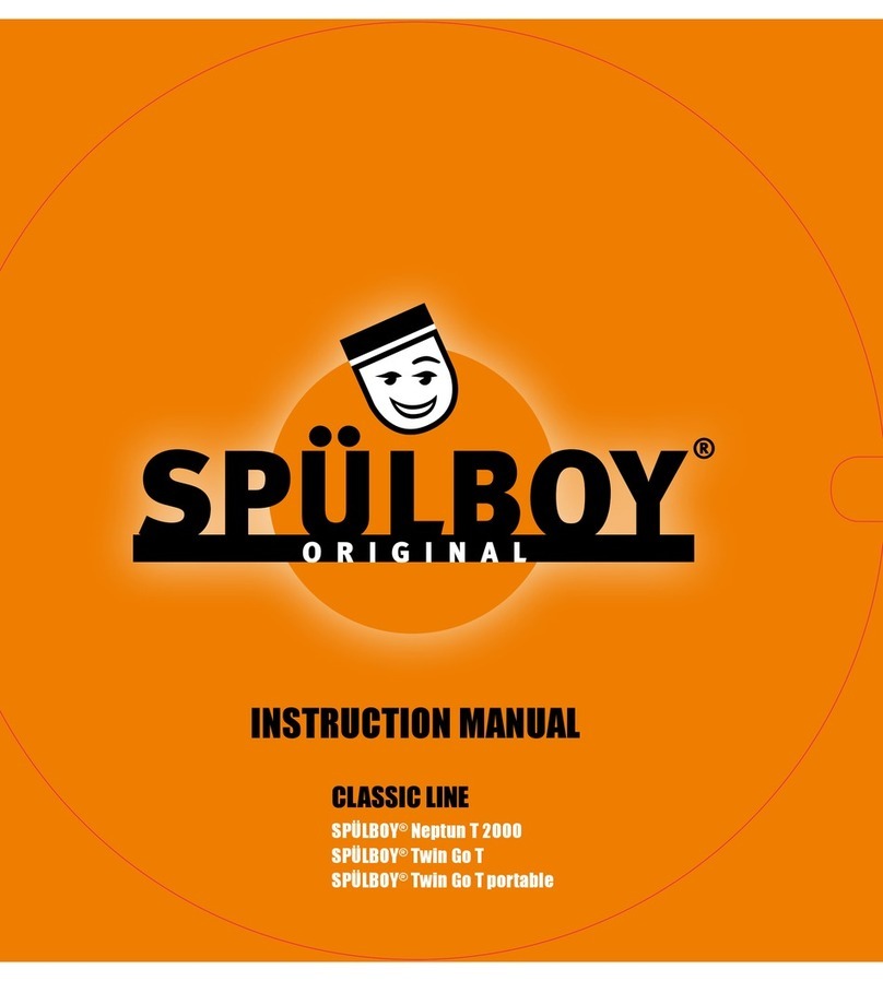 SPÜLBOY Neptun T 2000 User manual
