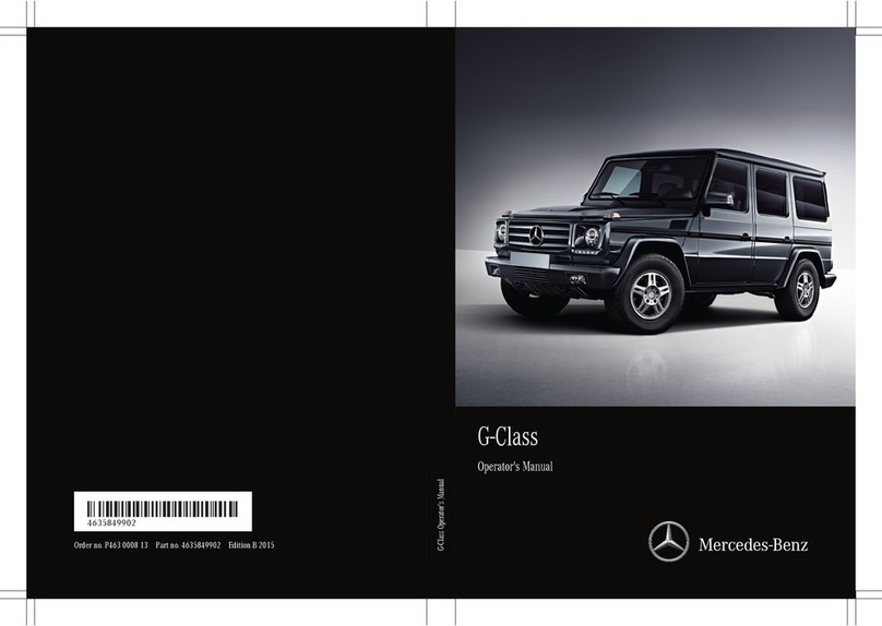 Mercedes-Benz G 550 2015 Operator's manual