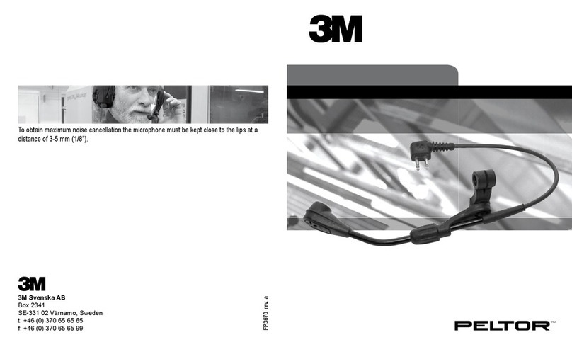 Peltor MT53N-11-A44 manual