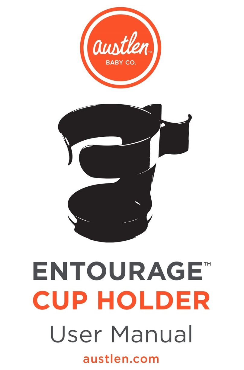 AUSTLEN ENTOURAGE SA-CUPH-BK User manual