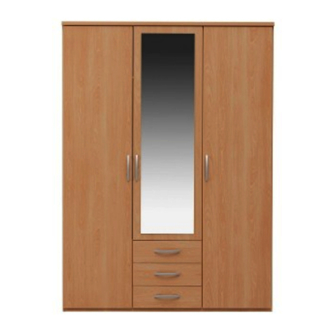 Argos New Hallingford 3 Door 3 Drawer Wardrobe User manual Argos New Hallingford 3 Door 3 Drawer Wardrobe User manual