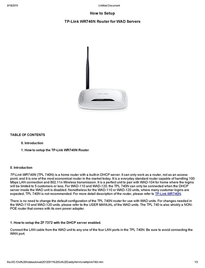 TP-Link WR740N Setup guide