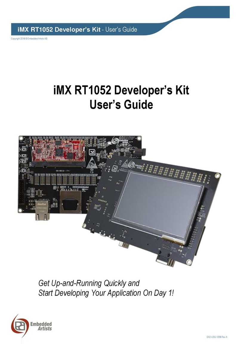 Embedded Artists iMX RT1052 user guide