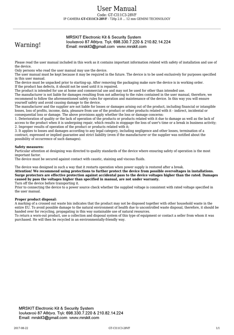 GEMINI TECHNOLOGY GT-CI11C3-28VF user manual