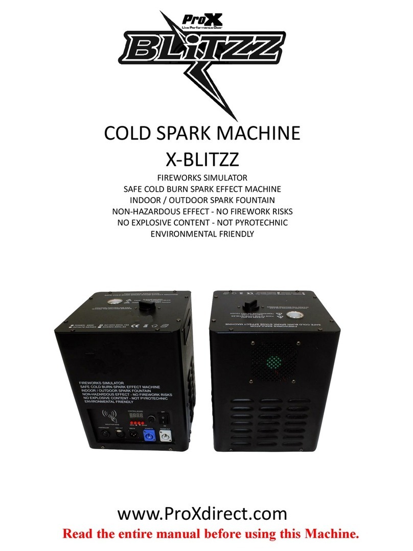 ProX X-BLITZZ User manual