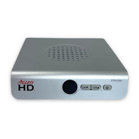 Access HD DTA1080D quick start guide