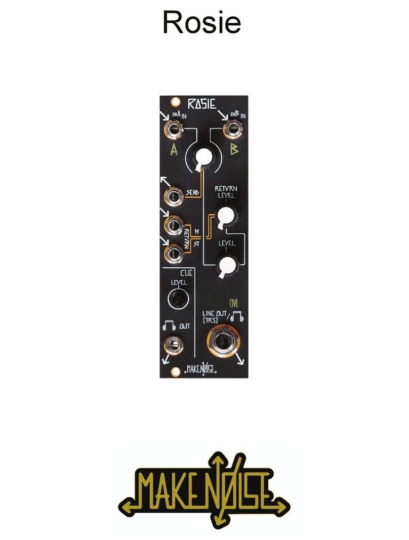 Make Noise Rosie manual