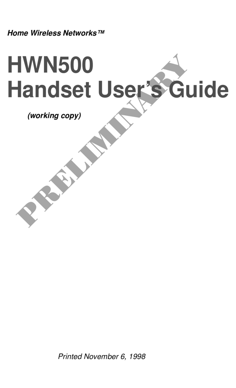 Home Wireless Networks HWN500 User manual
