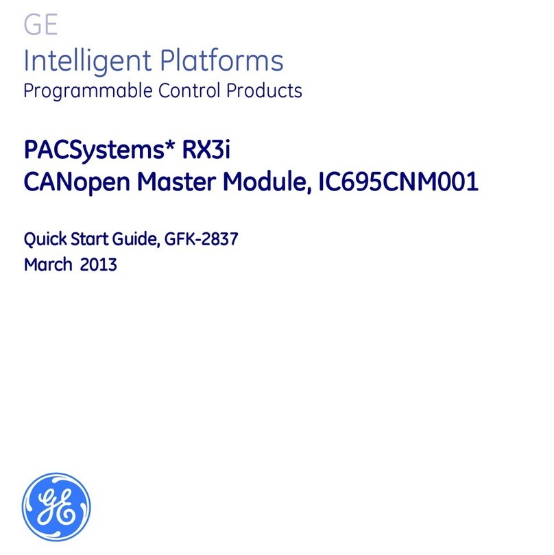 GE IC695CNM001 User manual