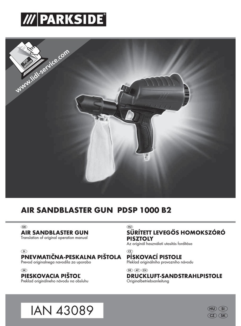 Parkside PDSP 1000 B2 Operation manuals