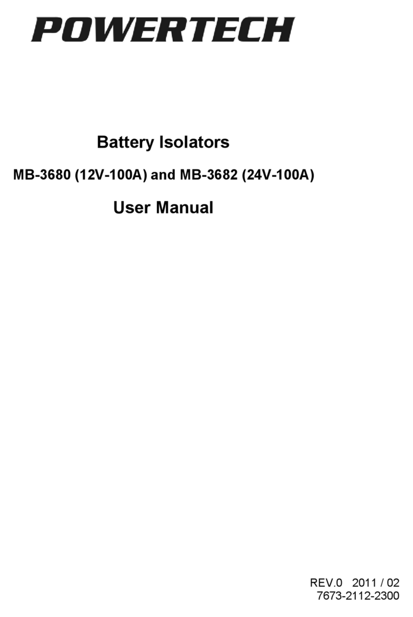 PowerTech MB-3680 user manual