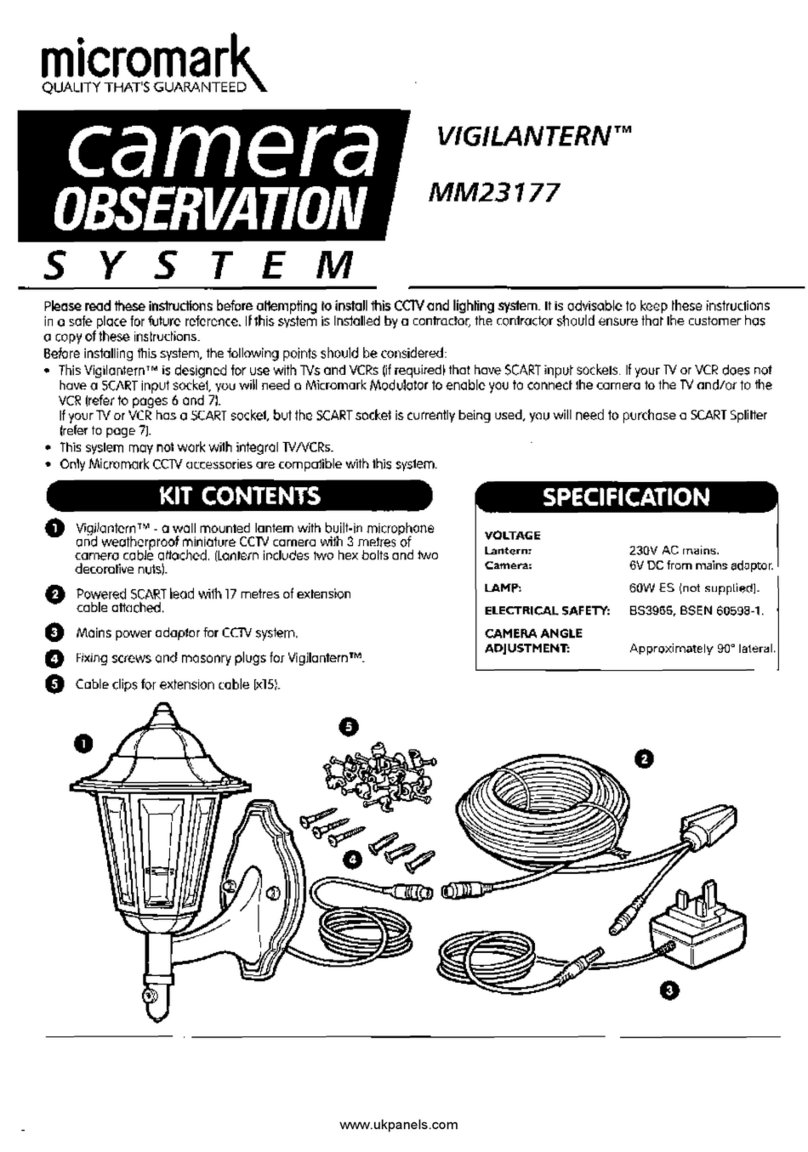 Micromark Vigilantern MM23177 user manual