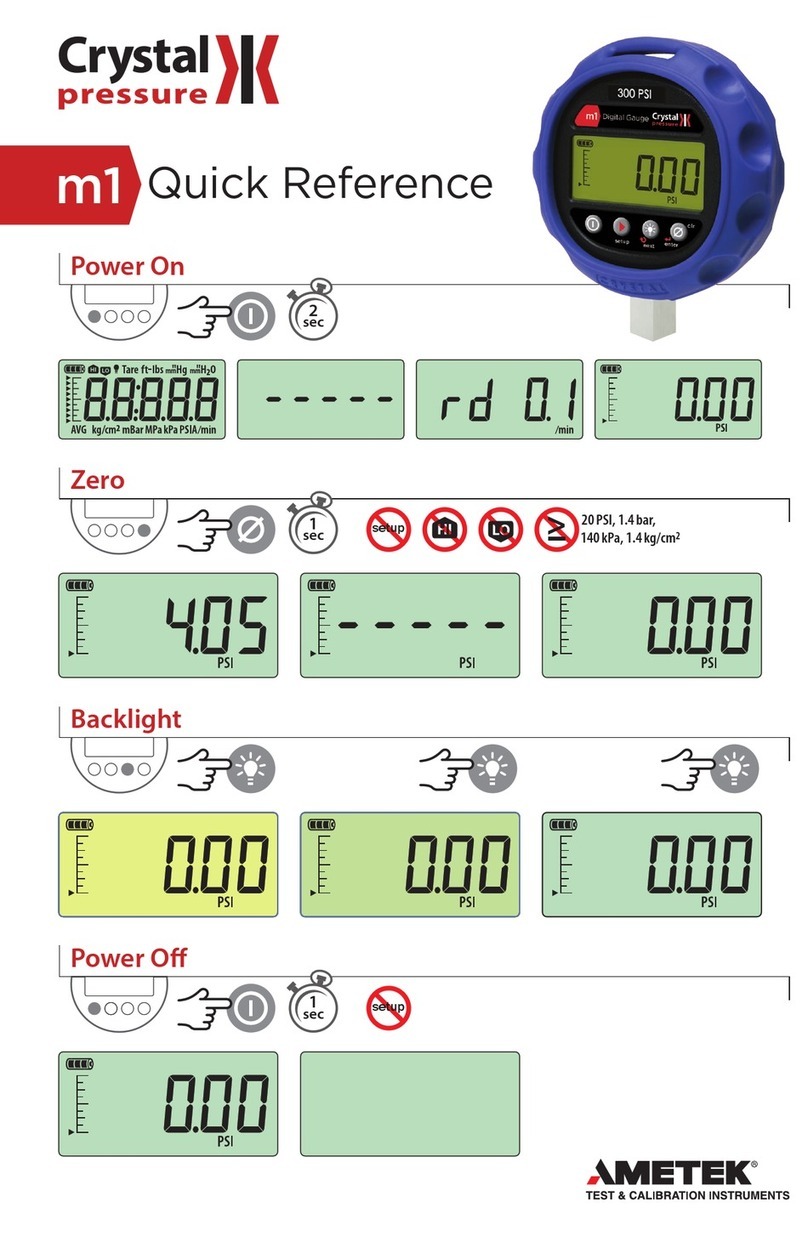 Crystal m1 User manual