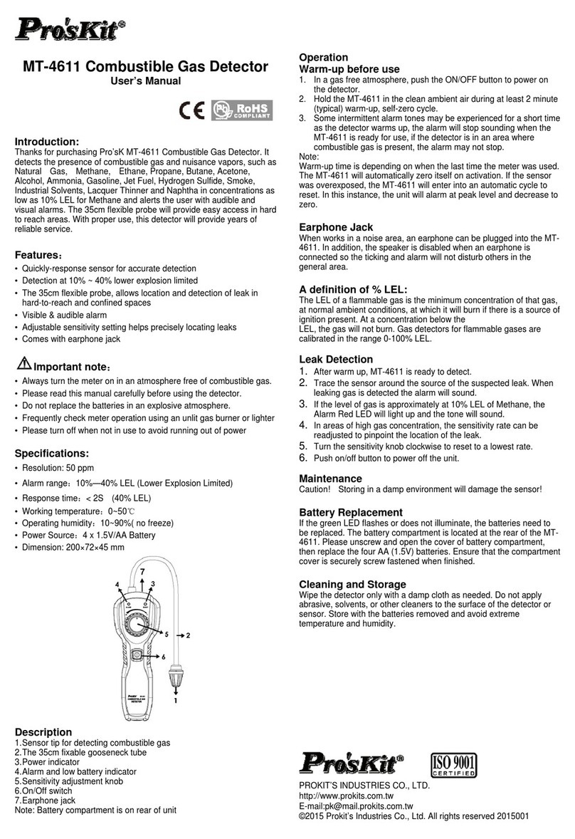 ProsKit MT-4611 user manual