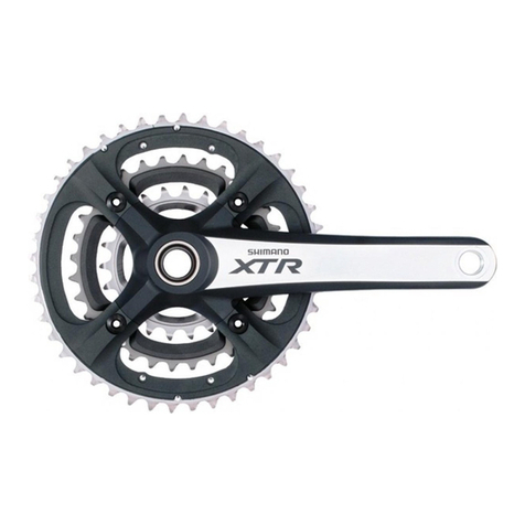 Shimano FC-M970 Service instructions