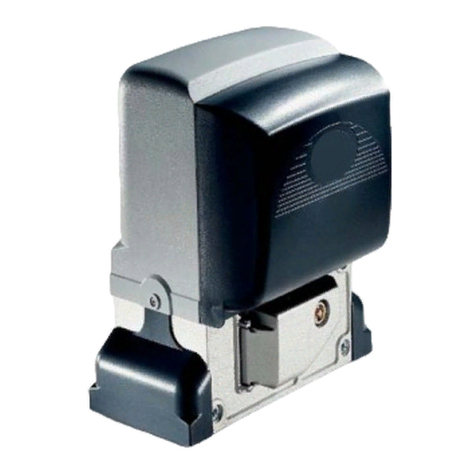 CAME BX10 User manual