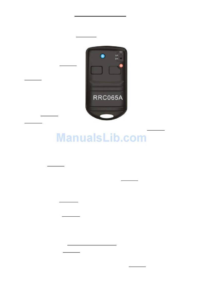Allremote Wireless Technology RRC065A user manual