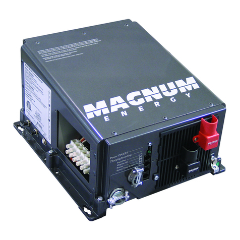 Magnum Energy ME2000-20B Supplement to onwer's manual