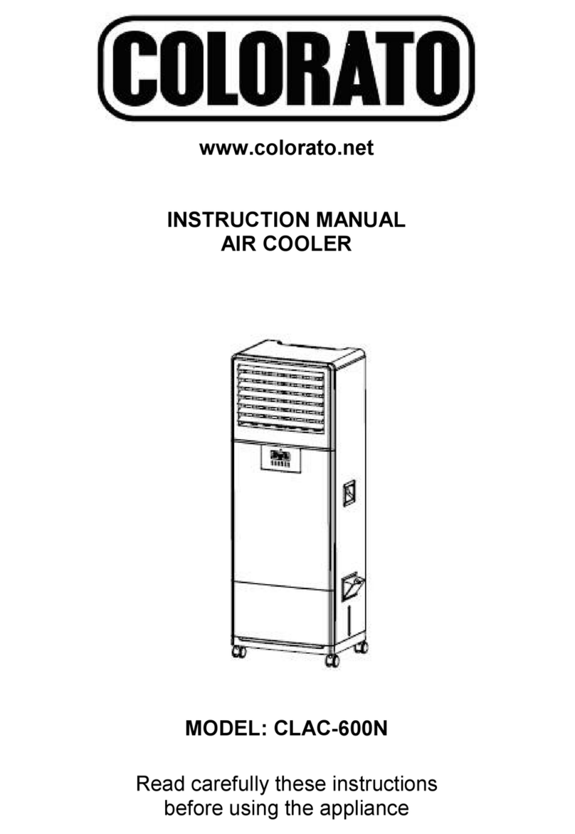 COLORATO CLAC-600N instruction manual