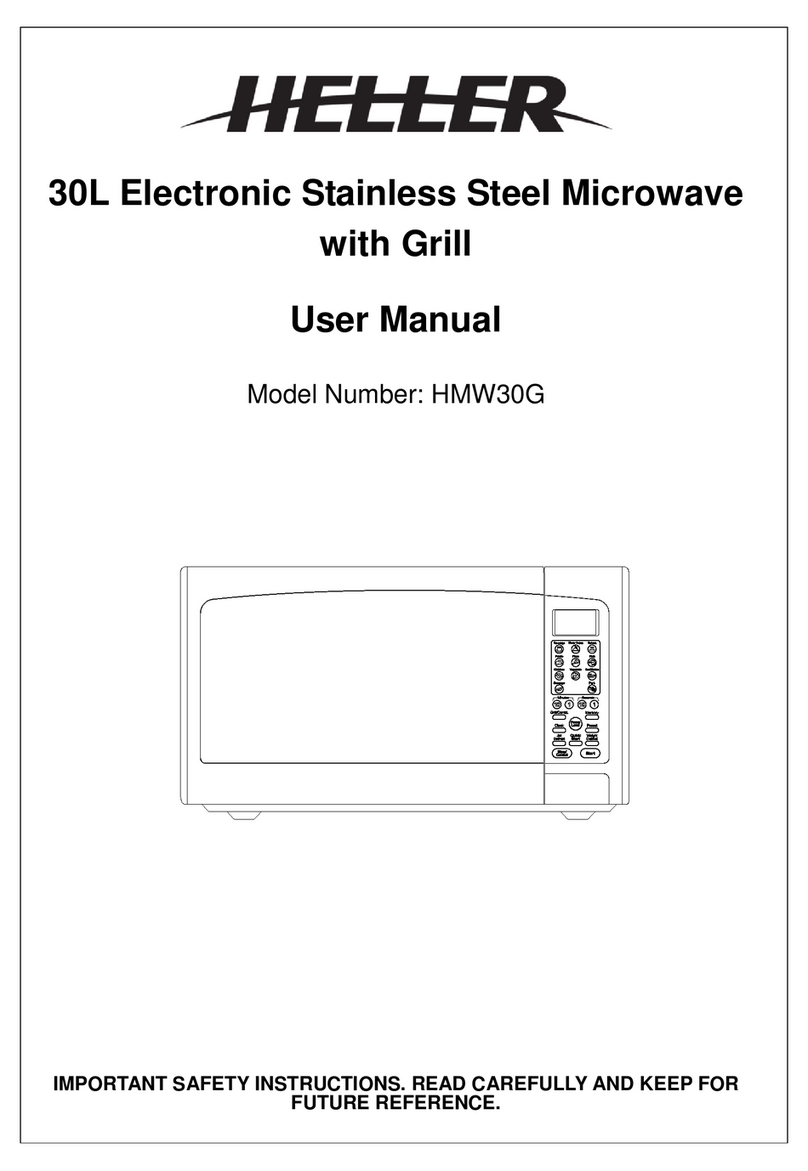 HELLER HMW30G User manual