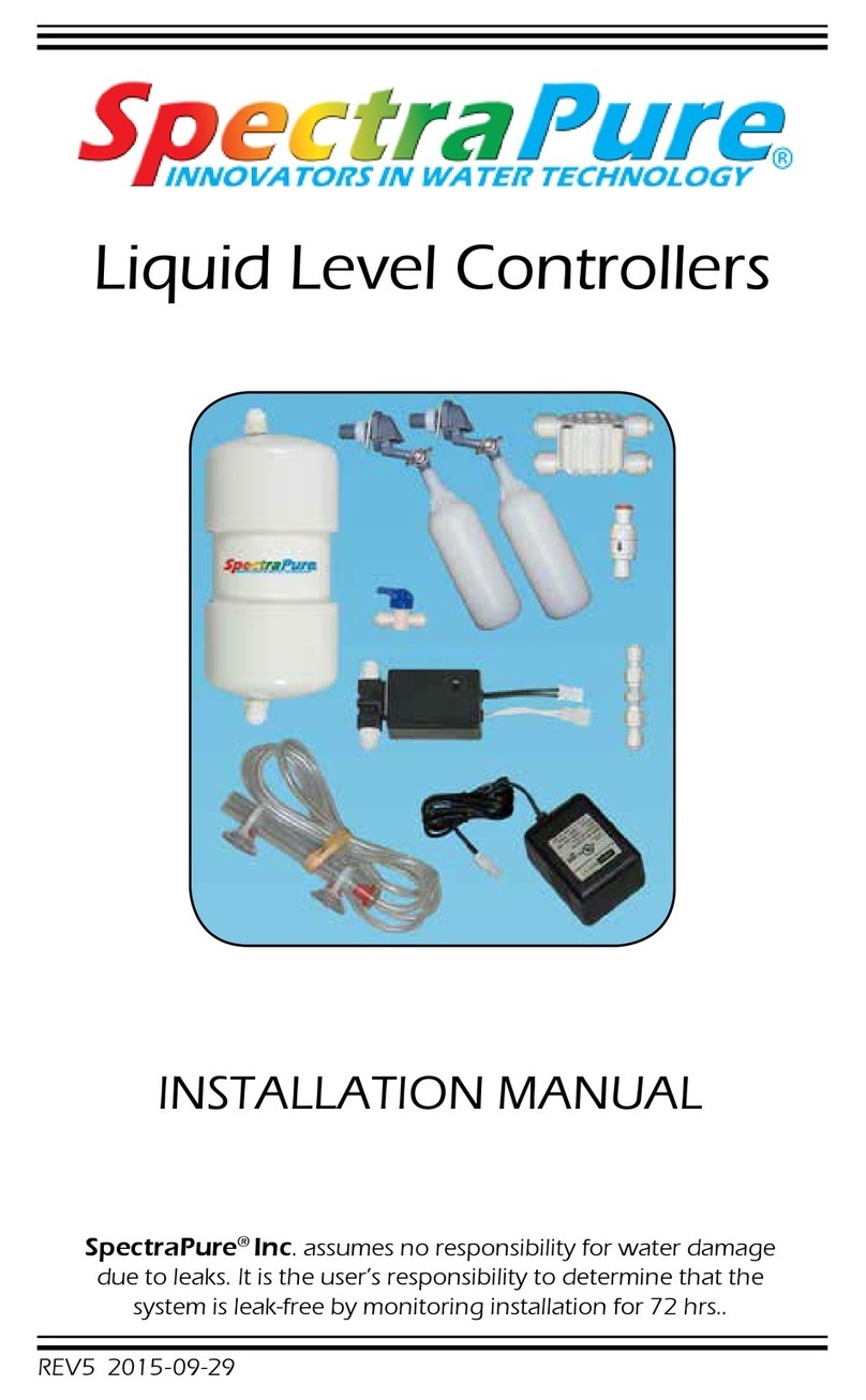 SpectraPure LLC-S-115 installation manual