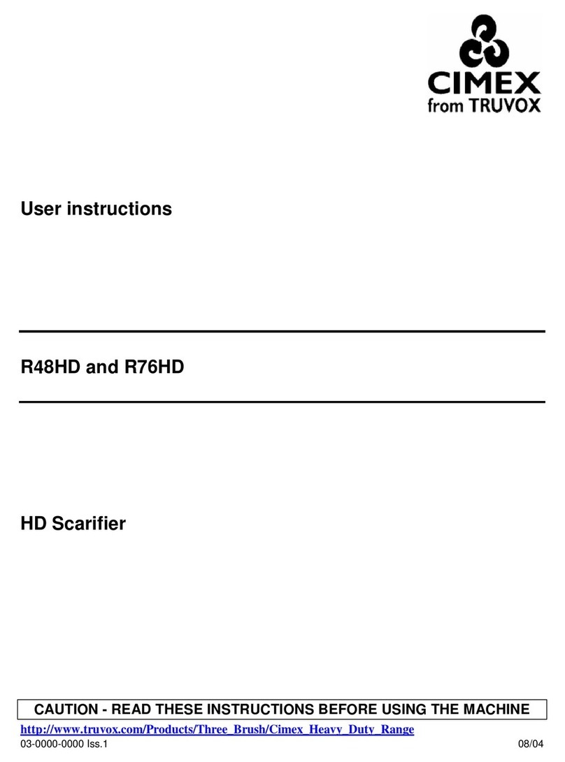 cimex R48HD User instruction manual
