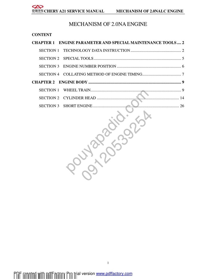 Chery A21 User manual