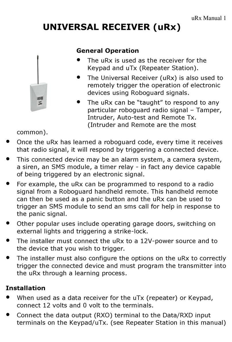 RoboGuard uRx manual