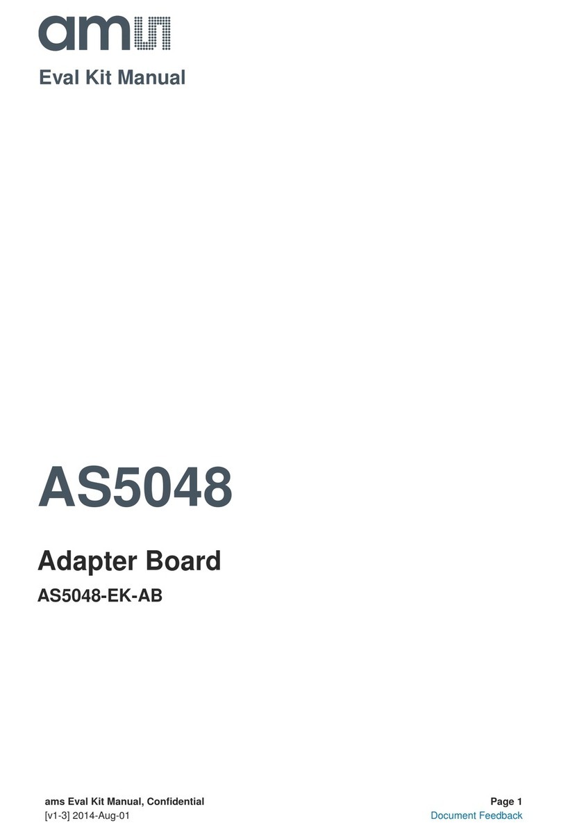 AMS AS5048 Eval-Kit Kit manual