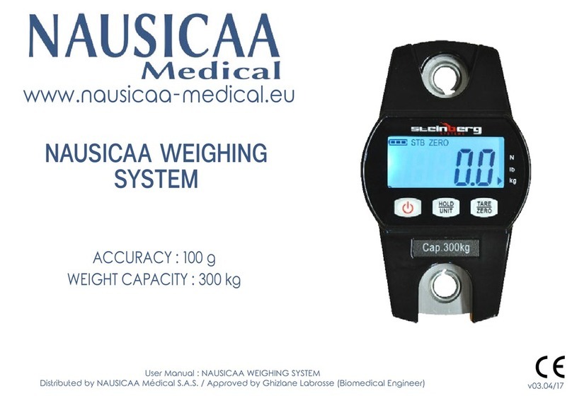 NAUSICAA Weighing System user manual