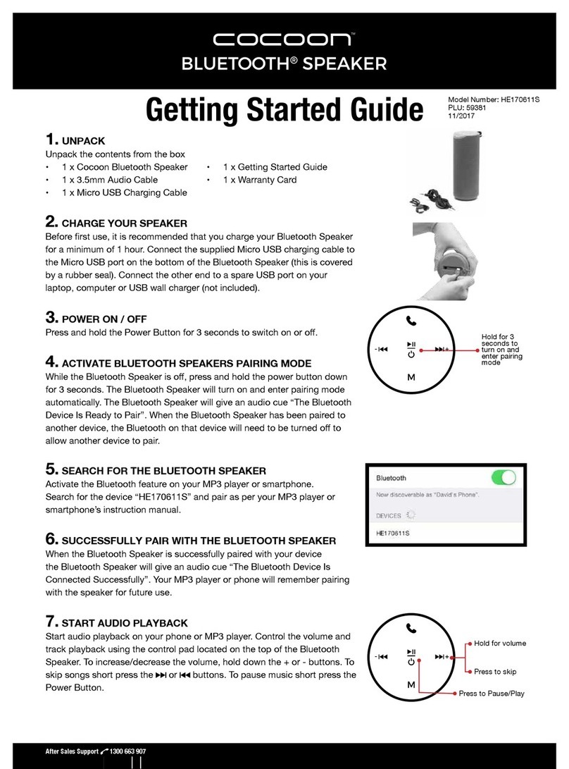 Cocoon HE170611S Getting started guide