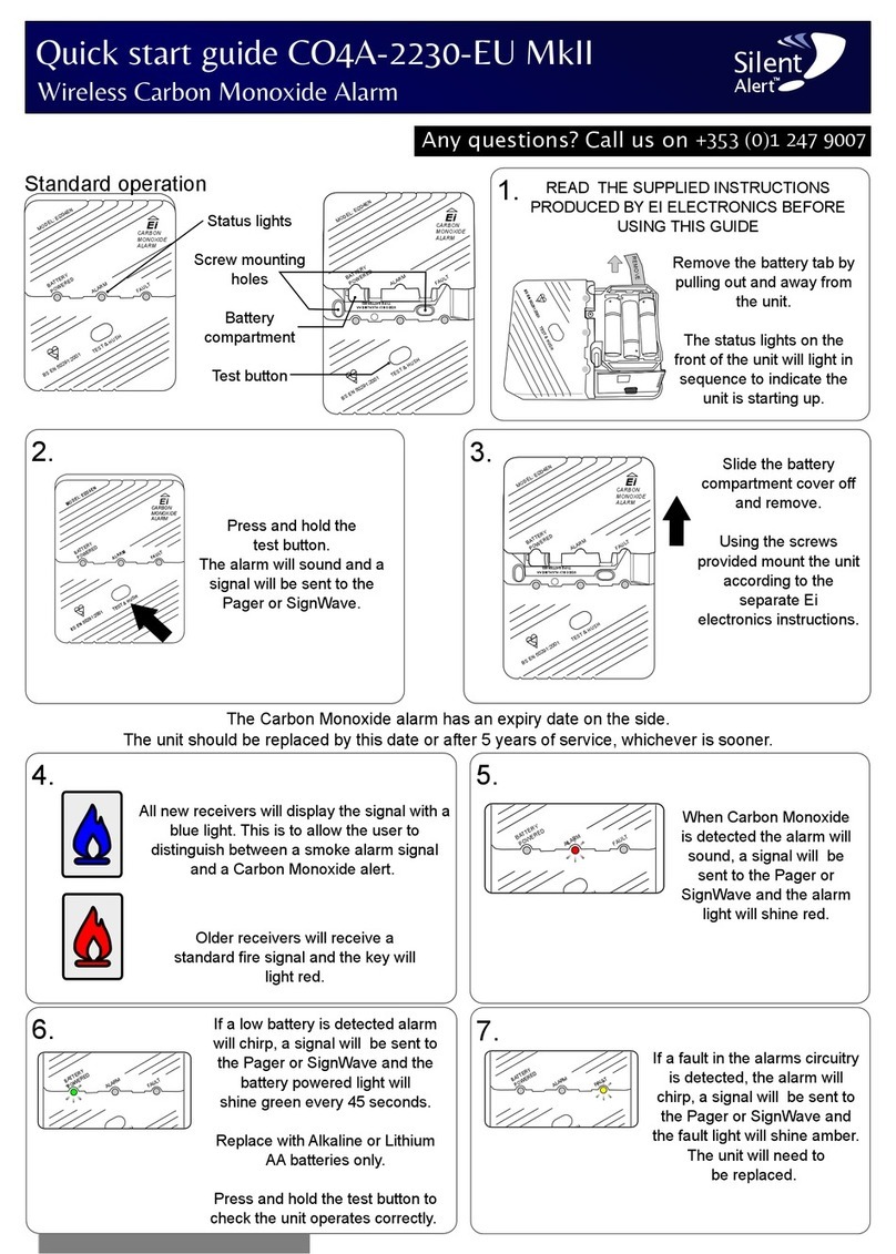 Silent Alert CO4A-2230-EU MkII quick start guide