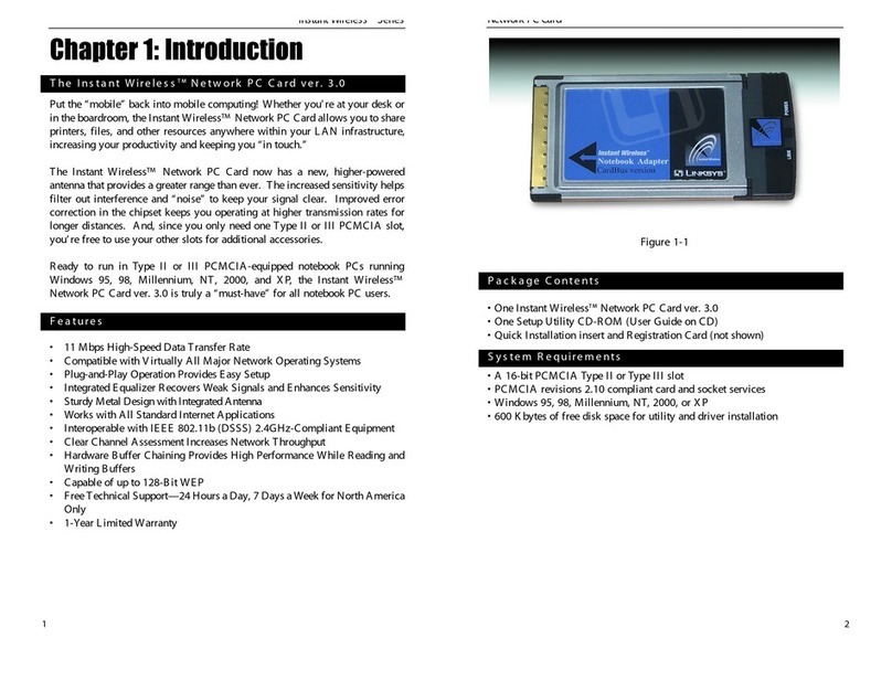Linksys Instant Broadband Series user manual