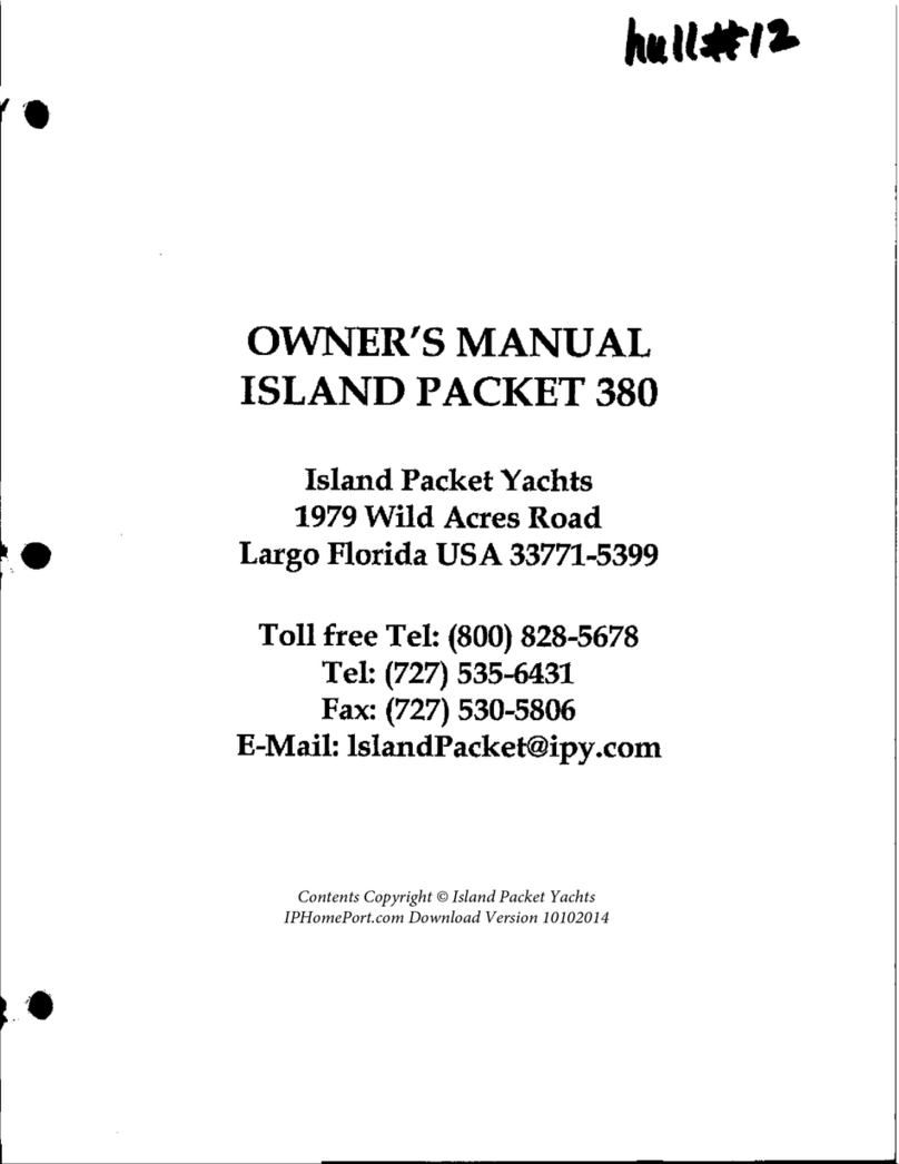 ISLAND PACKET 380 User manual