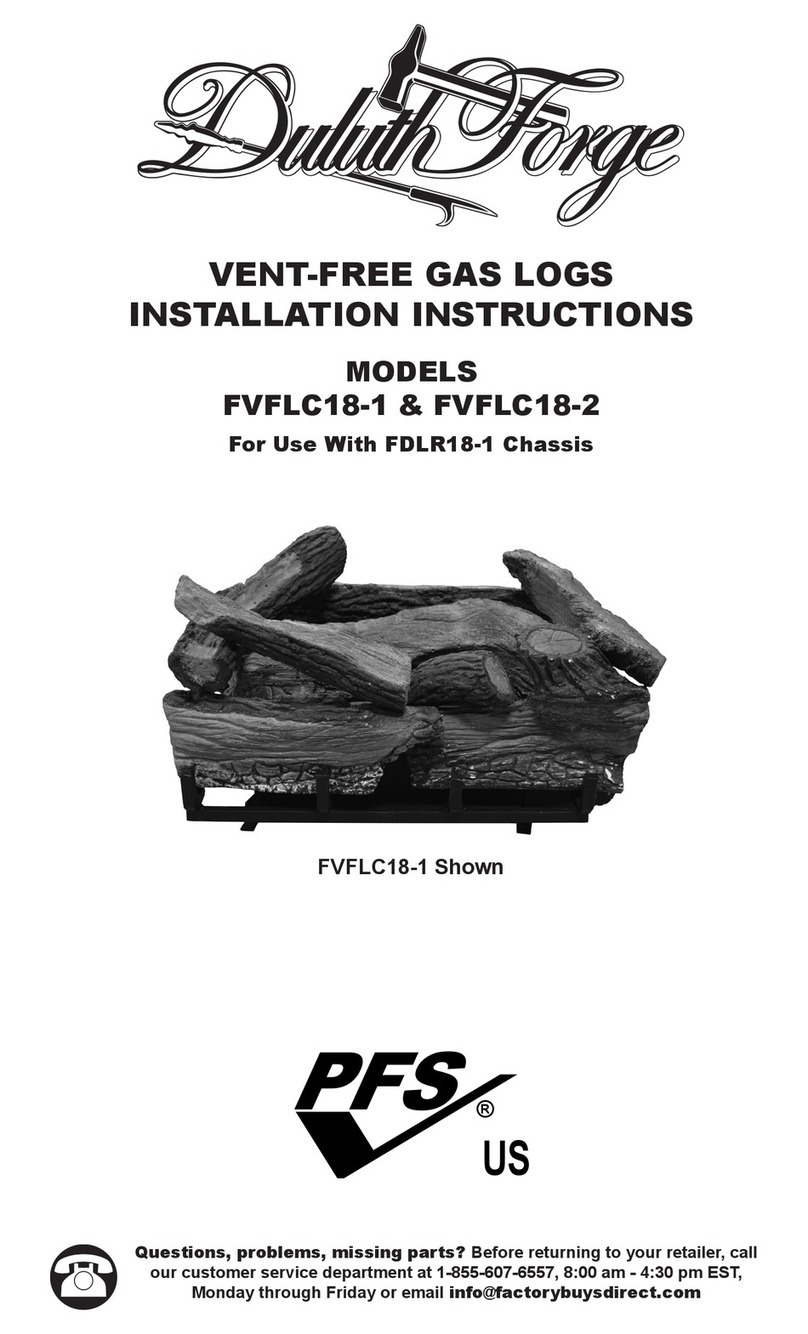 Duluth Forge FVFLC18-1 Installation instructions manual Duluth Forge FVFLC18-1 Installation instructions manual