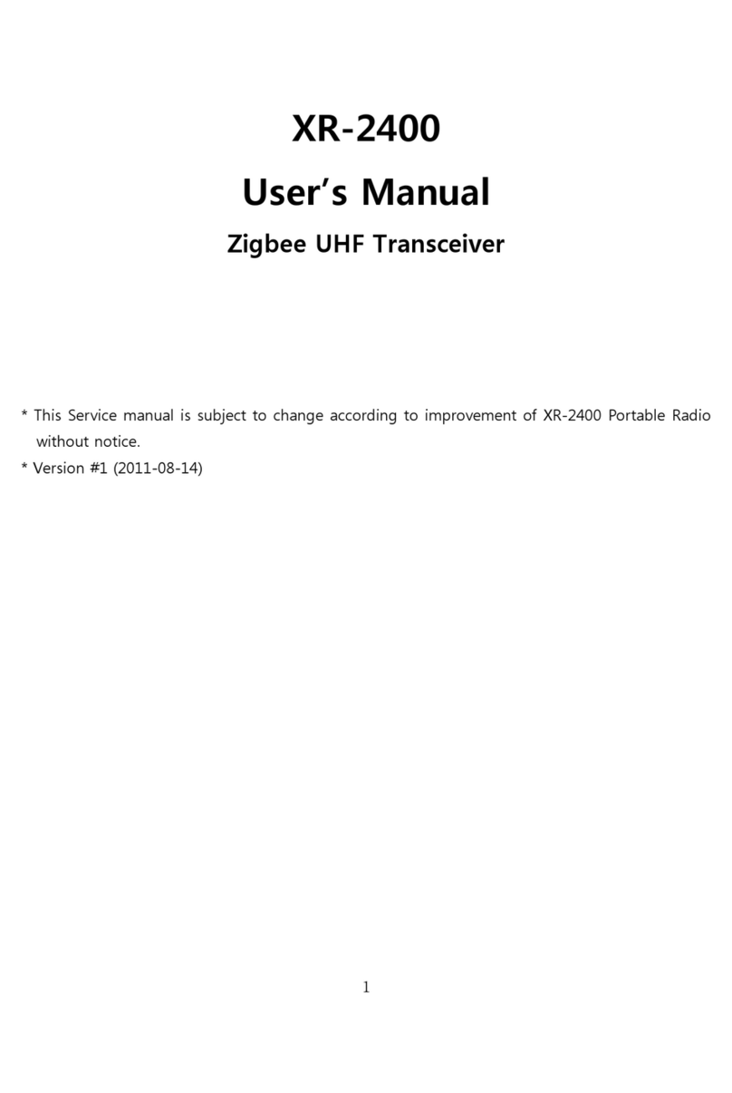 YEONHWA M TECH XR-2400 user manual