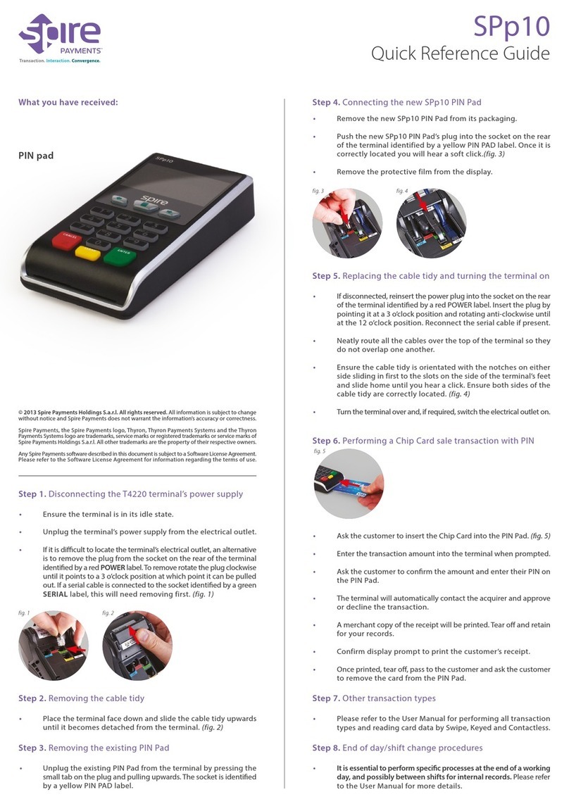 Spire SPp10 Service manual