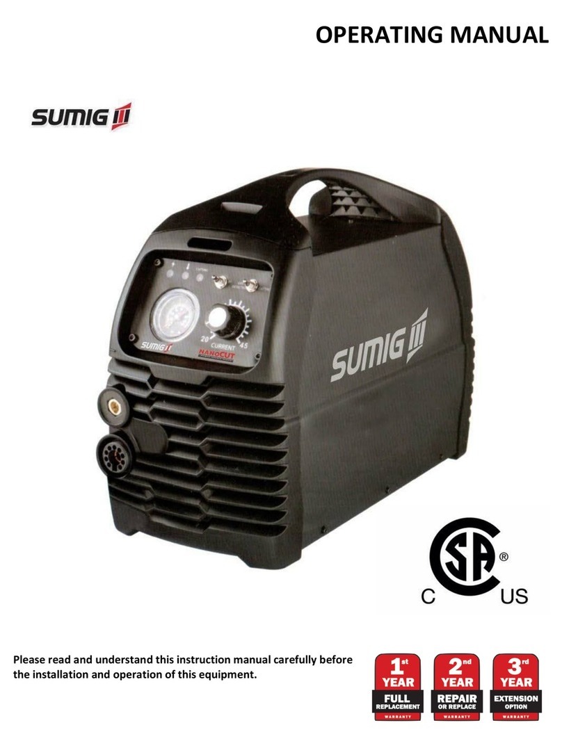 Sumig NANOCUT 40 operating manual