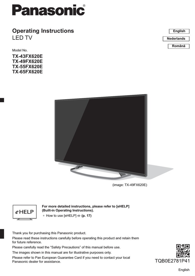 Panasonic TX-43FX620E User manual